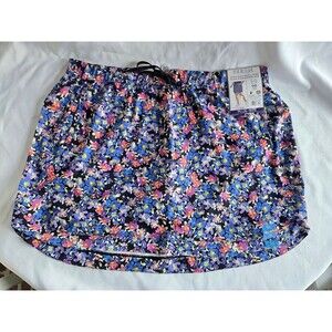 RBX Plus Size Skort - Floral - Pockets - Skirt with Shorts - Womens 3X - NEW